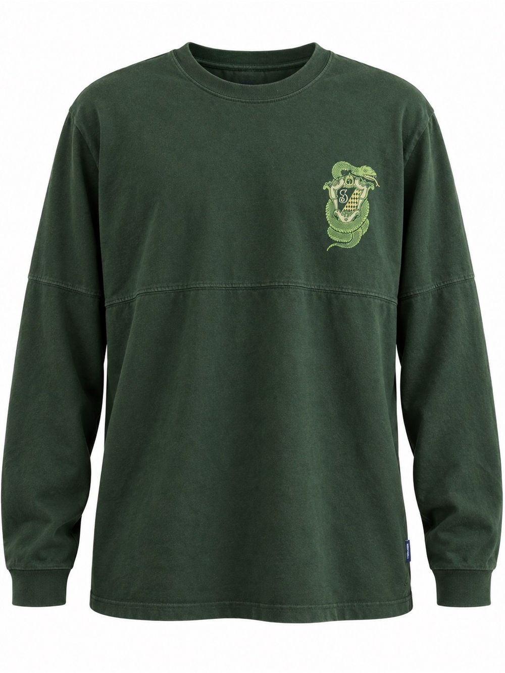 Harry Potter Slytherin House Spirit Jersey Green M 100% Cotton